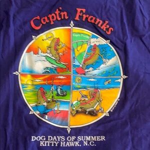 Captain Frank short sleeve purple  Kitty Hawk